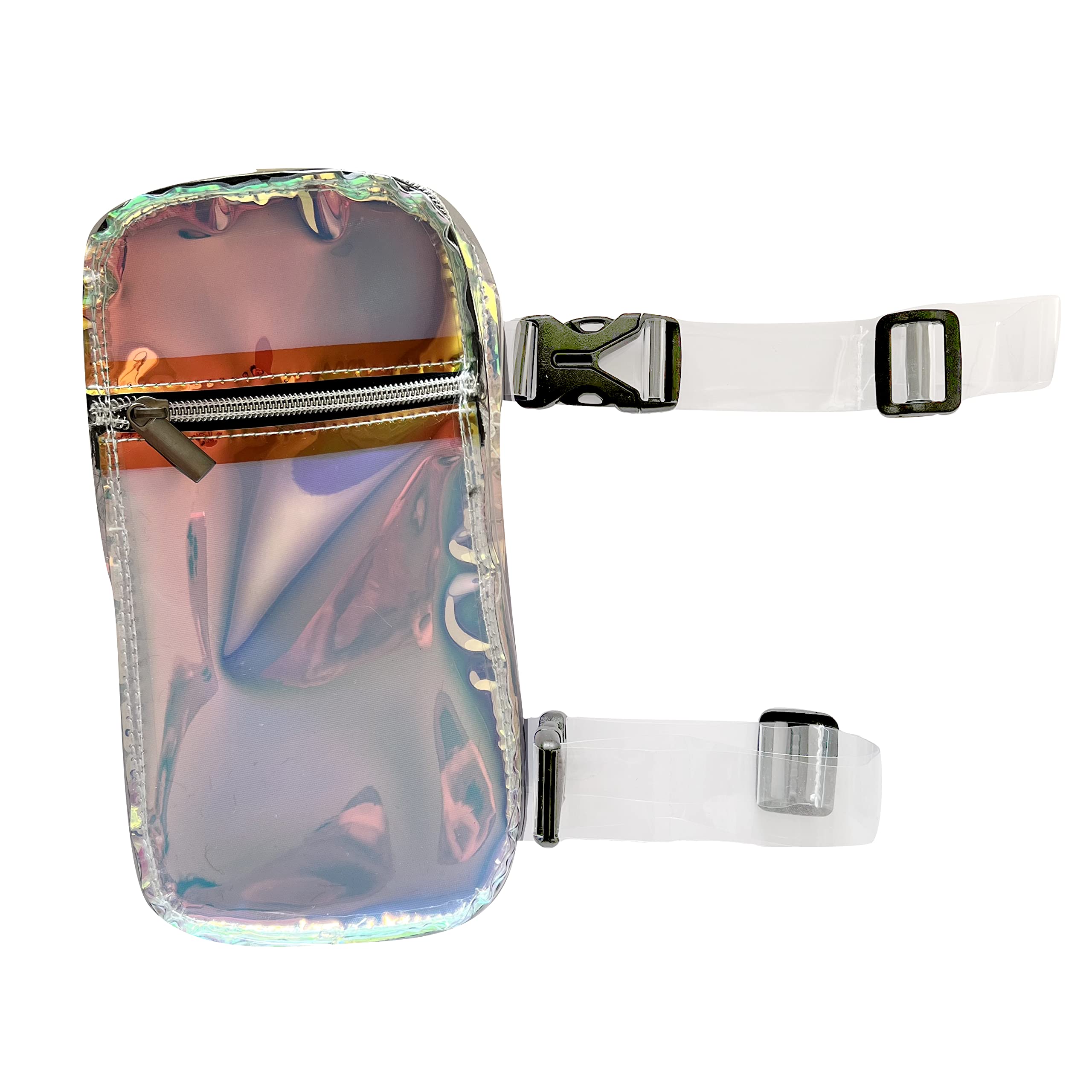 Holographic Thigh Bag | Leg Harness for Women | Outdoor Waist Pouch | Carnival Hiking Travel Fanny Pack with Extra Long Adjustable Straps