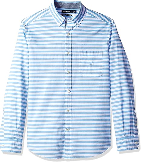 camisa rayas horizontales hombre