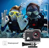 AKASO EK7000 Pro Action Camera 4K 30FPS Selfie Stick Bundle 2 Batteries view 8