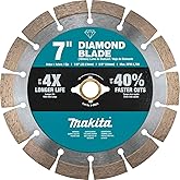 Makita B-69624 7" Diamond Blade, Segmented, General Purpose