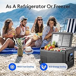 BODEGACOOLER 12 Volt Car Refrigerator, Portable