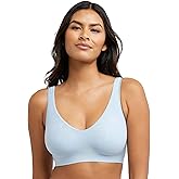 Bali Women's Wireless Bra, Comfort Revolution Seamless T-Shirt Bra, Moisture-Wicking, ComfortFlex Fit