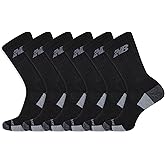 New Balance Unisex Adult Performance Recycled Crew Socks (6-Pack)