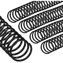 LAN Bobine De Reliure En Spirale Peigne De Reliure À Feuilles, 20