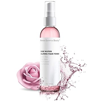 green tea and rose water for skin