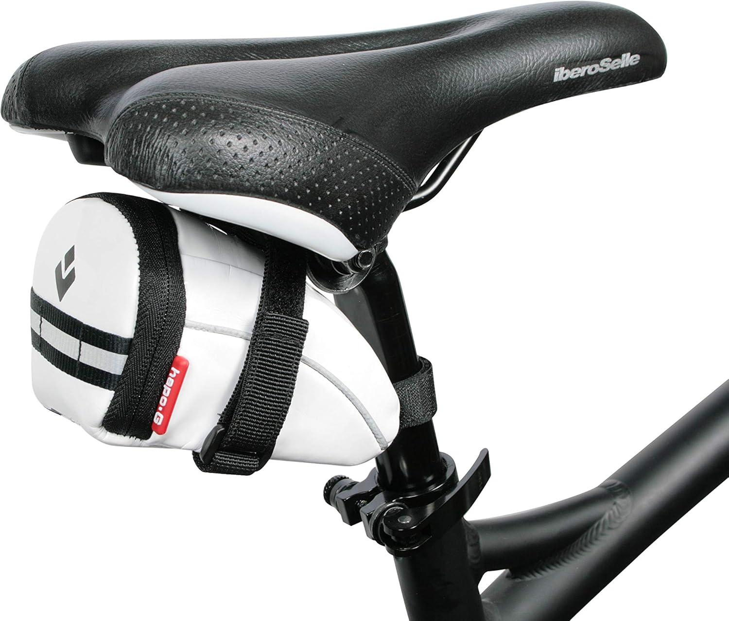 White bike saddle bag Clearance
