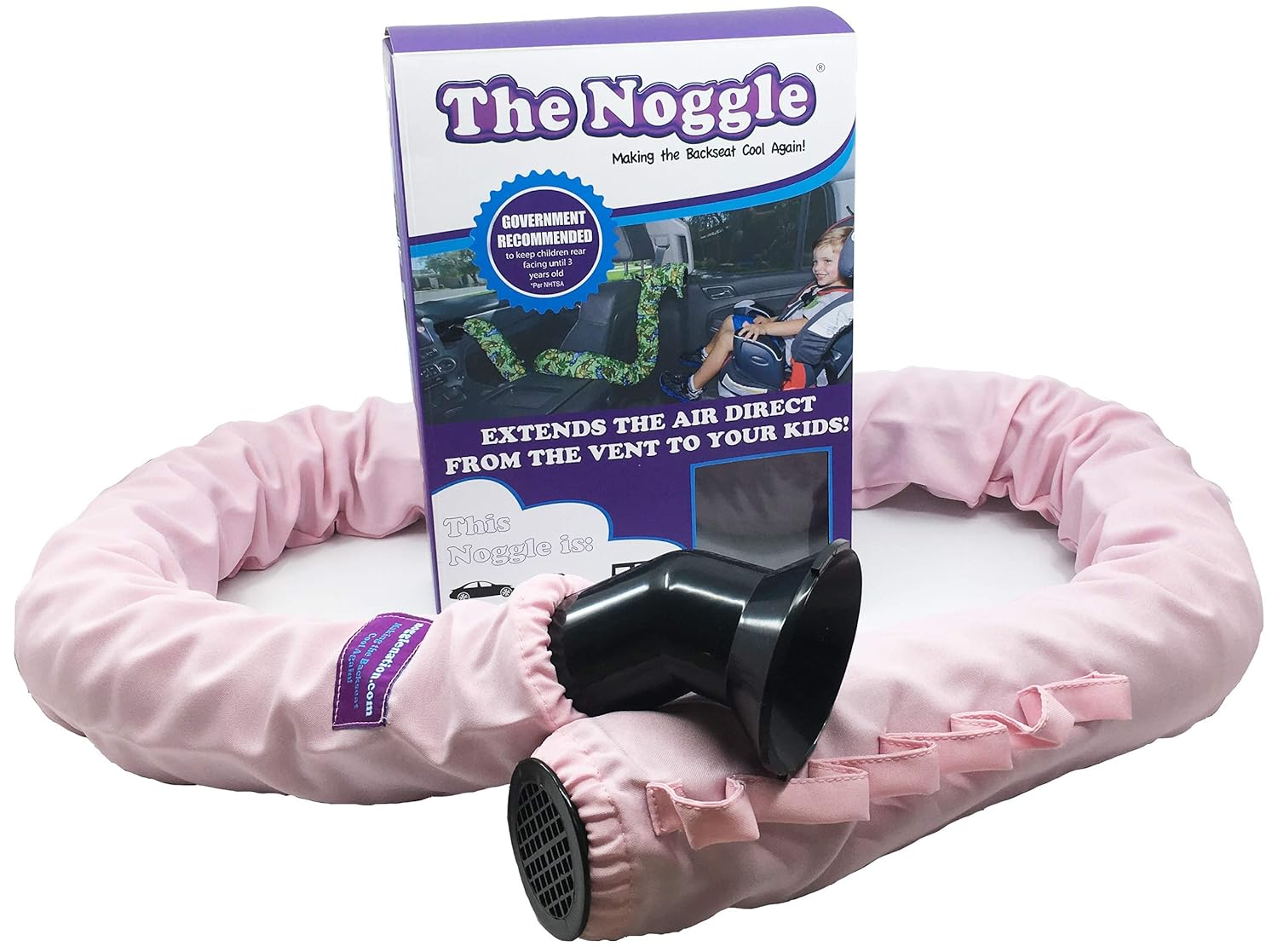 Noggle Extend Hot and Cold Air from Your Dash AC Vent to