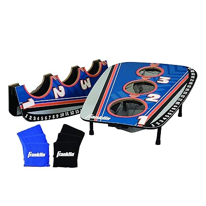Amazon.com: Franklin Sports 3 Agujero Bean Bag Toss: Sports ...