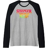 Stranger Things Tales from '85 Bold Gradient Series Logo Raglan Baseball Tee