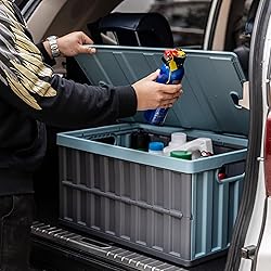 Citylife 64L Collapsible Storage Bins with Lids