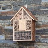 CKB LTD Large Natural Wood Bark Insect Bug Hotel for Bees & Ladybirds view 1
