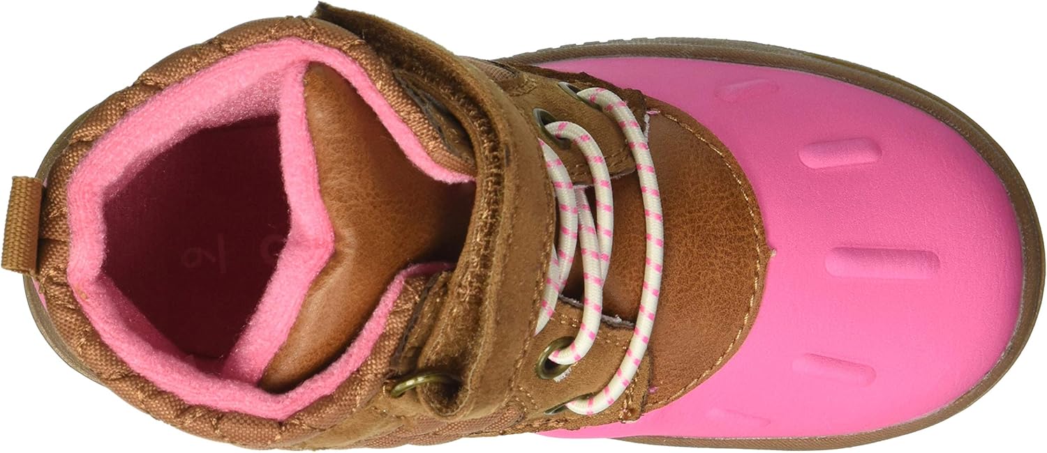kids pink duck boots