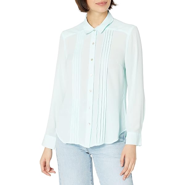 Chemise en denim avec strass et manches 3/4 - Bleu - Taille 40-64 - FR Chemise en denim avec strass et manches 3/4 - Bleu - Taille 40-64 - FR