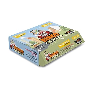 CQ Games PVC Bingo on the Go Road Travel Game Medium (CQK_GM_001)