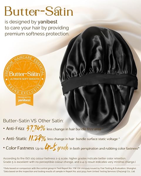 YANIBEST SMALL SATIN BONNET FOR MEN, HAIR BONNET FOR SHORT HAIR WAVES, STAY-ON NIGHT CAP, DAILY USE FOR SLEEPING GYM OUTDOOR, ROYAL BLUE