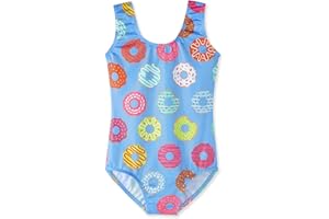 HOZIY Gymnastics Leotards for Girls Unicorn Pink Purple Sparkly Dancewear Activewear Quick Dry