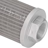 Fafeicy Suction Oil Filter Stainless Steel Replaceable Core Hydraulic Pollutant view 9
