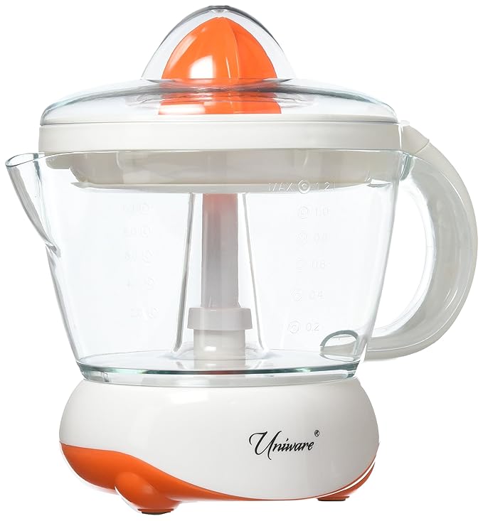 Uniware 8701OR 1.2L Electric Citrus Juicer, Make Fresh and Delicious