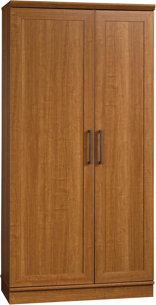 Sauder Home Plus Storage Cabinet With Sienna Oak Finish Amazon Ca Home Kitchen