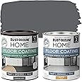 Rust-Oleum 367596 Home Interior Floor Coating Kit, Matte Charcoal Gray