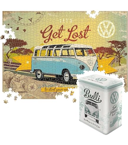 Amazon.com: Nostalgic-Art Retro Puzzle 1000 Pieces, 18.9