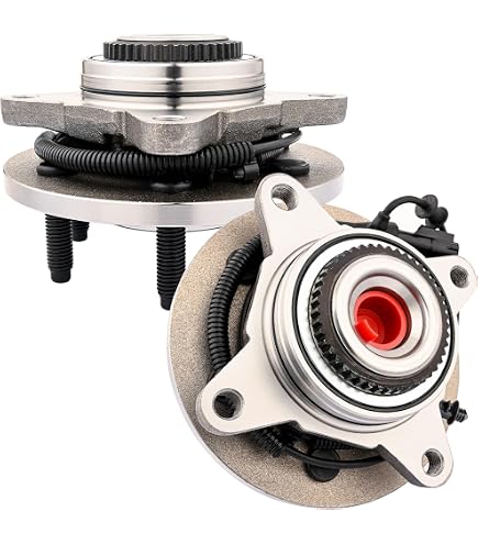 Pair Of Front Wheel Hub Bearing Assemblies For 2005-2008 Ford F-150 4WD – With ABS – Left & Right