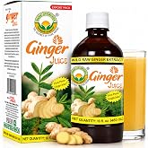 Basic Ayurveda Ginger Juice | 16.23 Fl Oz (480ml) | First Press Virgin Extract | Supports Digestion &amp; Vitality | Raw &amp; Natural Ginger Liquid for Daily Use | Vegan, Gluten-Free Health Drink