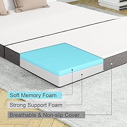 Molblly Folding Mattress, 3 inch Twin XL