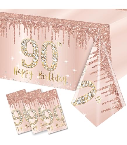 Labakita 90th Birthday Banner – Riesen-Banner 180x110 Cm Für Die Perfekte Geburtstagsdeko