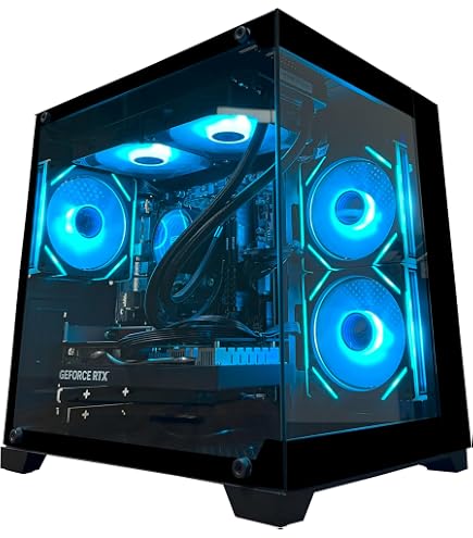 Amazon.com: Computer Gaming Desktop Gaming PC RTX 4060Ti 16GB AMD