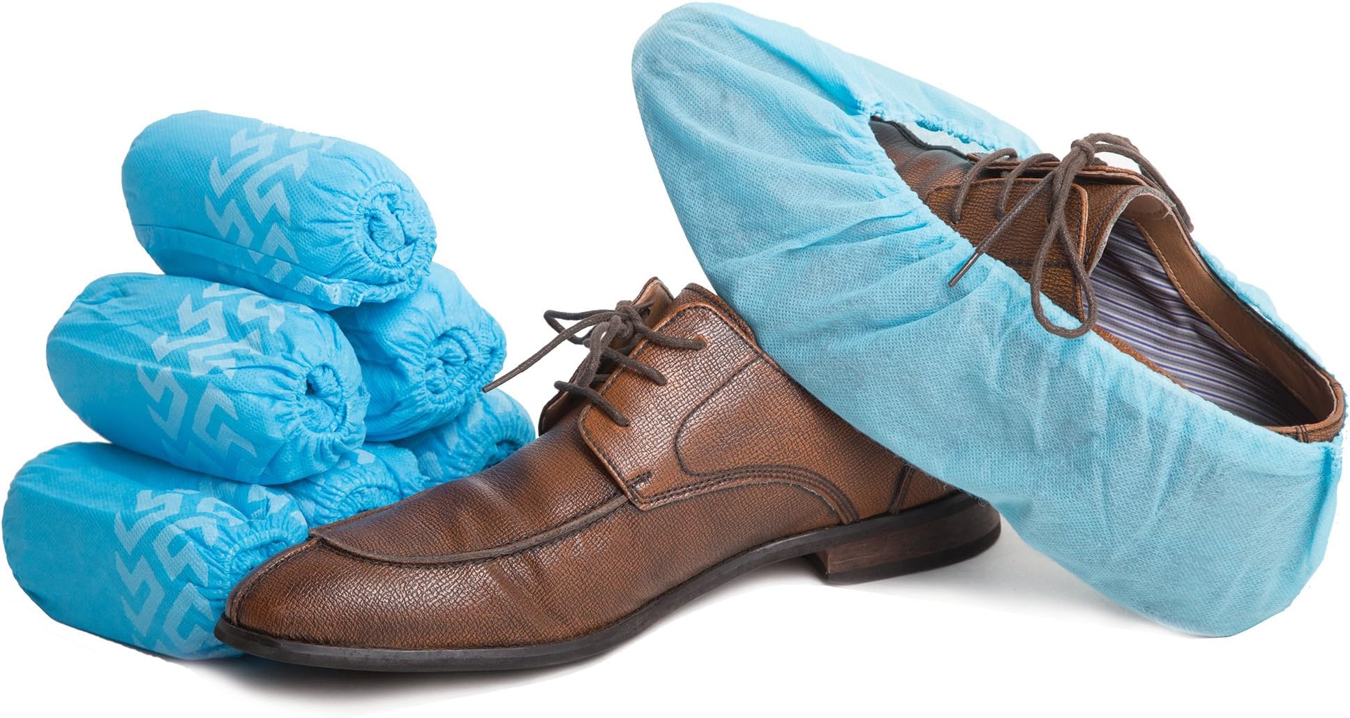 XL 100 ProStep Disposable Shoe Covers, One Size Fits All, Medical Shoe Covers, polypropylene,