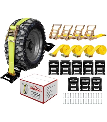 Wheel Chock Tie Down Kit (4,500Lb Break Strength) (2) Heavy Duty - View #9
