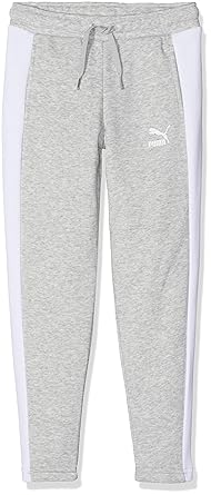 pantaloni puma bambino grigio