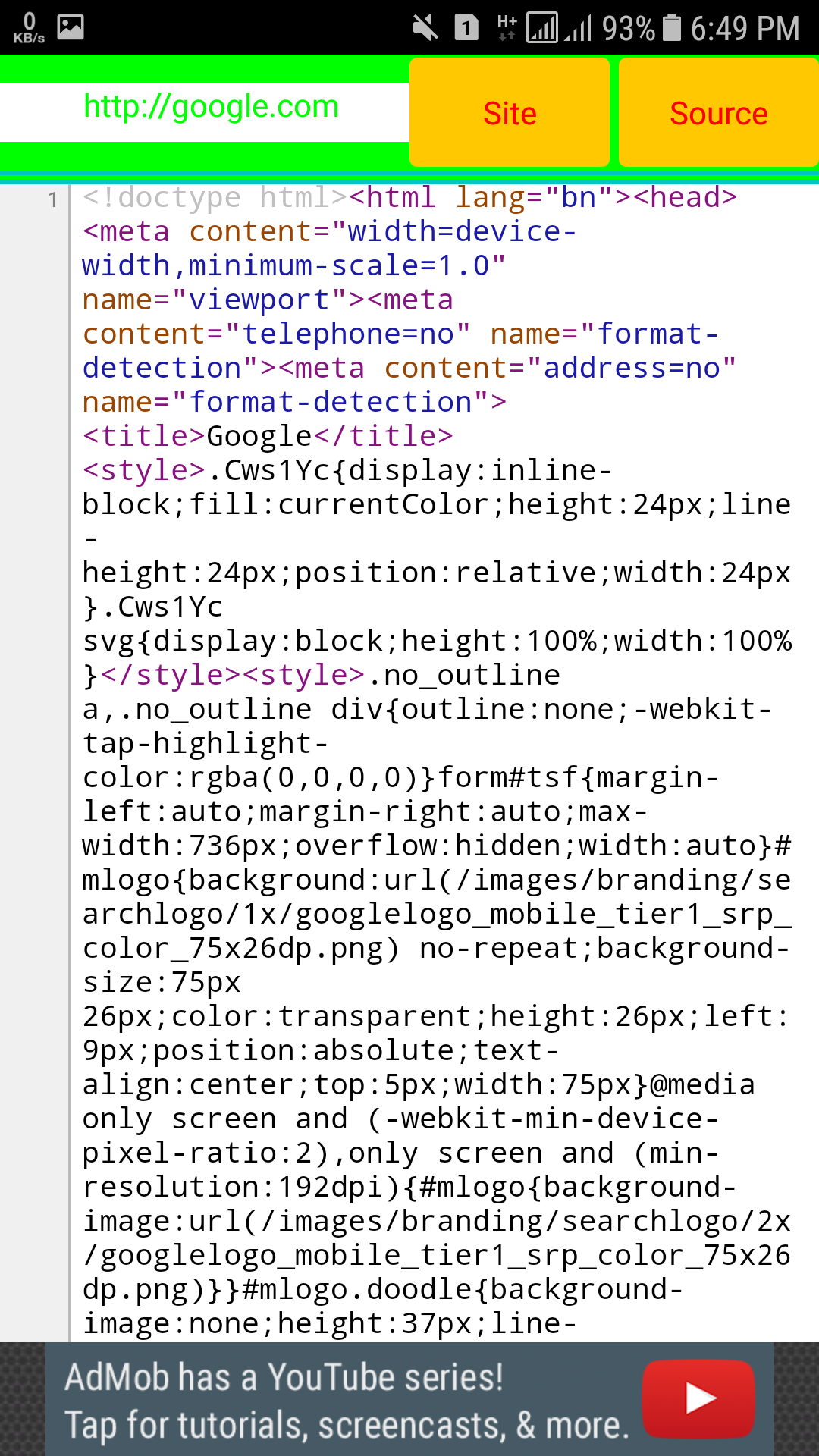 HTML Source Code ViewerAmazon.co.jpAppstore for Android
