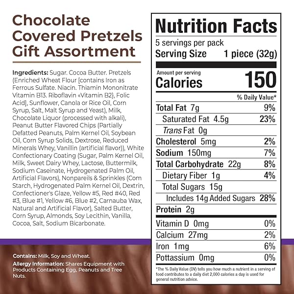 ASHER’S CHOCOLATES, CHOCOLATE COVERED PRETZELS GIFT BASKET, HOLIDAY ASSORTMENT OF CANDY, SMALL BATCHES OF KOSHER CHOCOLATE, FAMILY OWNED SINCE 1892, IMPROVED BOX DESIGN (MILK & DARK)