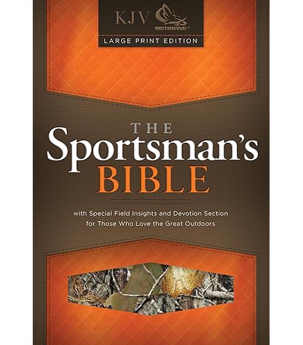 Faithworks Camo Bible Cover With Zipper & Handle - 7x10 Inch Protective Case For Men