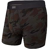 SAXX Underwear Co. Men's Daytripper Comfort Stretch Boxer Brief Fly