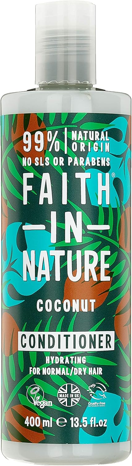 Faith In Nature Natural Coconut Conditioner 400ml Amazon Co Uk Beauty