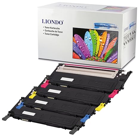 Liondo 4 Premium Toner Set Kompatibel zu Samsung CLP-310 CLP-315, CLX-3170, CLX-3170FN, CLX-3175 N/FN/FW