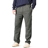 Amazon Essentials Men's Fleece Open Bottom Sweatpant (Available in Big &amp; Tall)