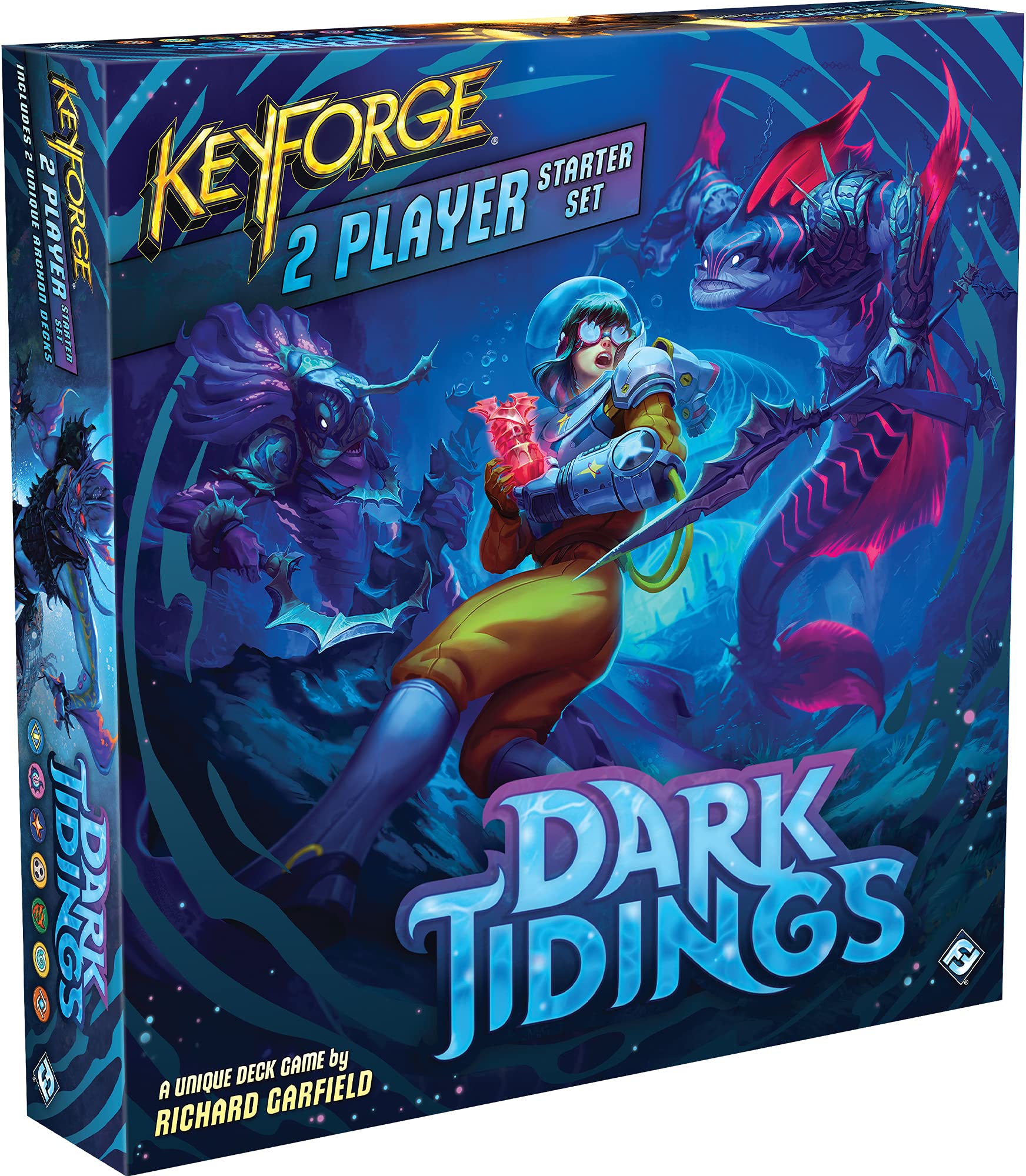 Fantasy Flight Games - KeyForge: Dark Tidings 2 Player Starter - Card Game