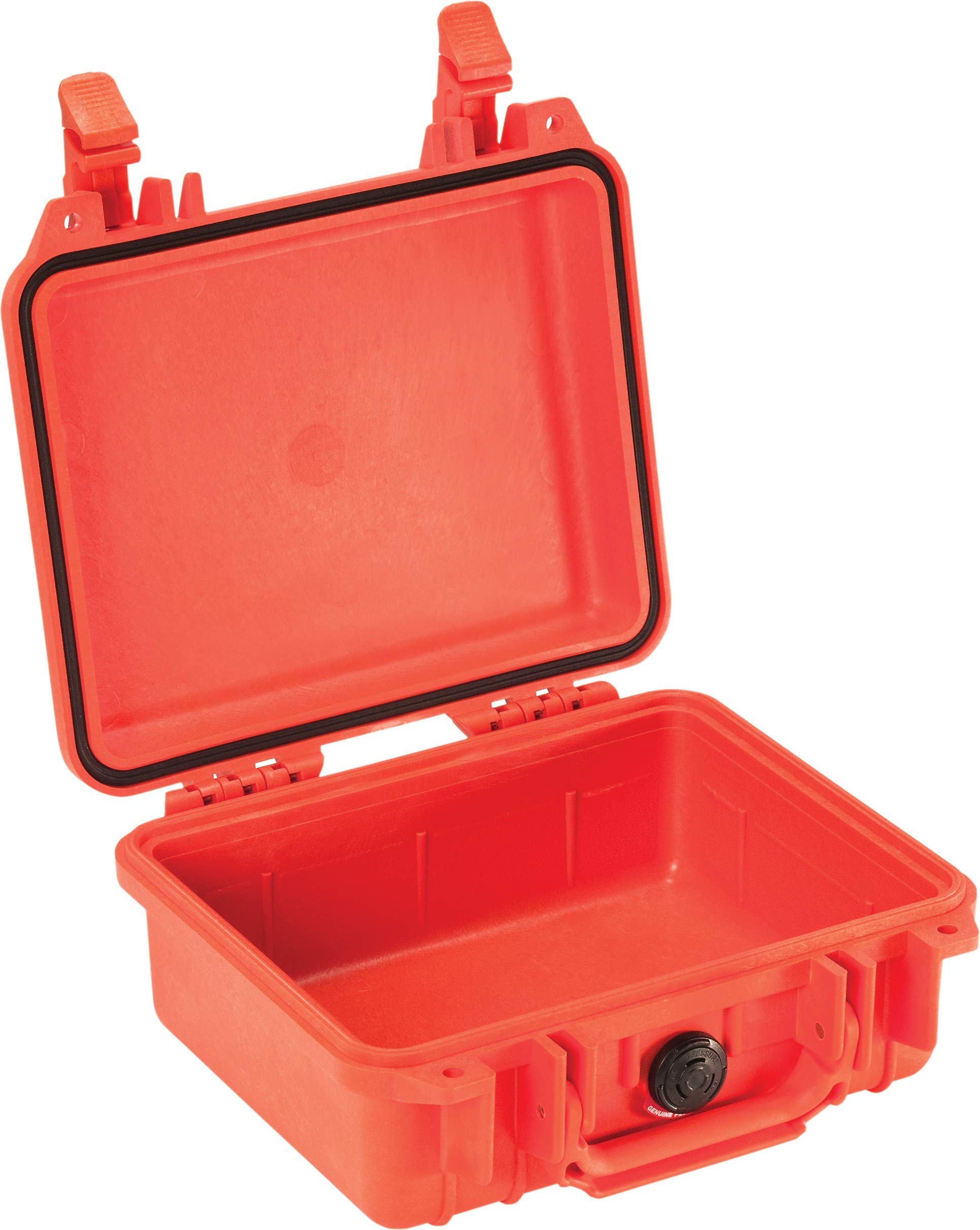 PELI Protector 1200 Shockproof Case, IP67 Watertight and Dustproof, 12L Capacity, Made in US, No Foam, Orange