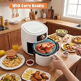 Yikki 2 Pack Silicone Air Fryer Liners 3-5 Qt Compatible Accessories view 6