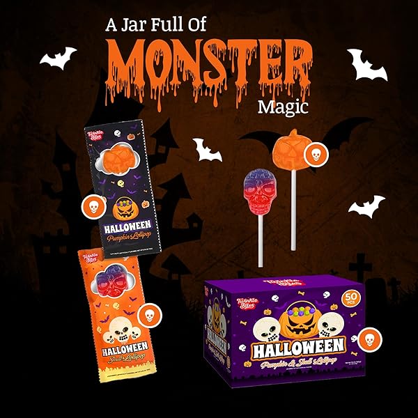 HALLOWEEN LOLLIPOPS (40 PACK, 40, OUNCE)