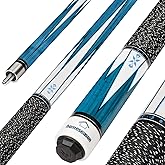 HomeSeason Pool Cue Stick 58" Billiard Cue Sticks Nylon Thread Grip Professional Low Deflection Pool Sticks