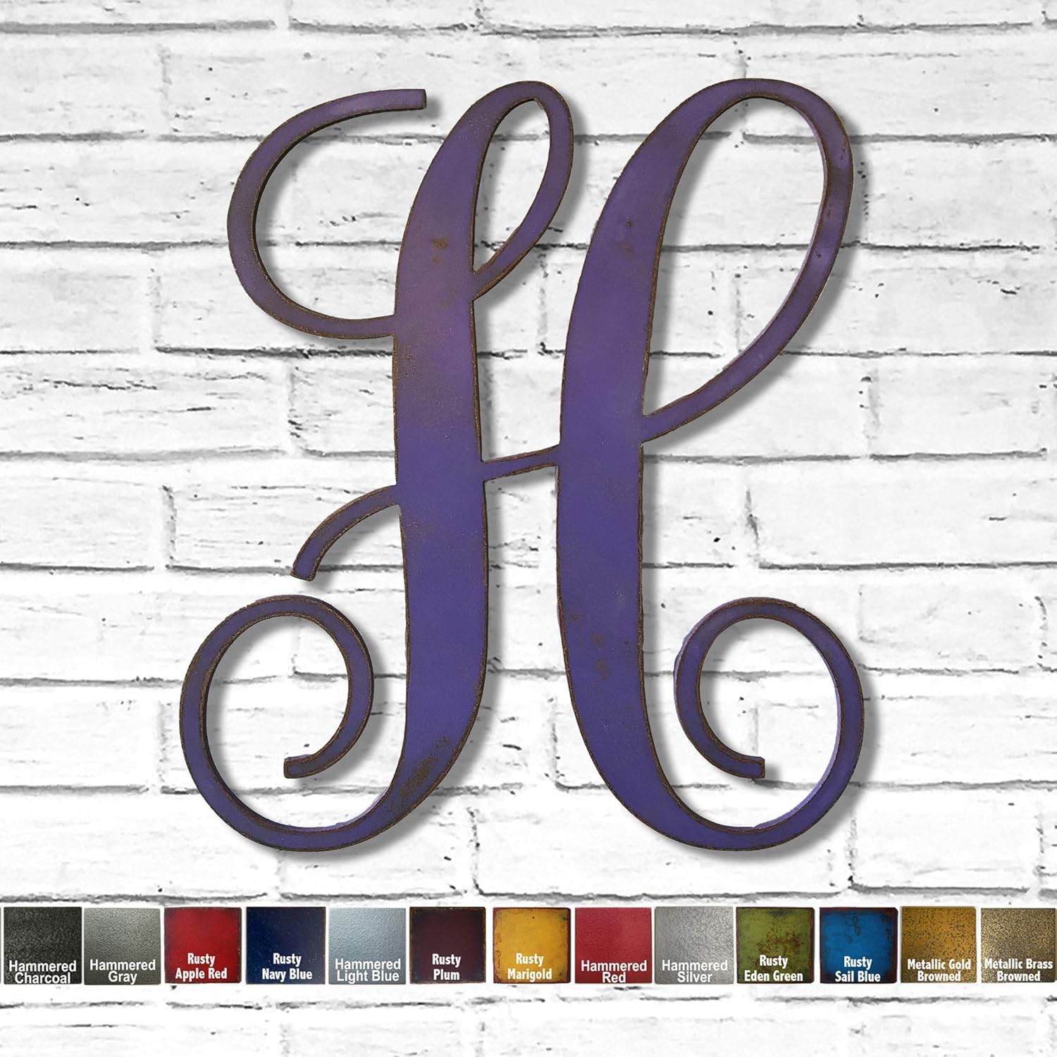 Modern Farmhouse Decor Metal Wall Art 22 inch Rustic Metal Sign Large