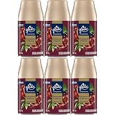 Glade Automatic Spray Refill, Pomegranate &amp; Currant, 6 Pack, Air Freshener Refill Can, 6.2 oz