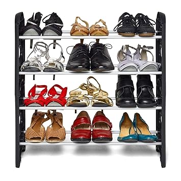 G.R.Marketing Shoe Rack- Multipurpose Shoe Racks Collapsible Shoe Stand- Shoe Organizer (4