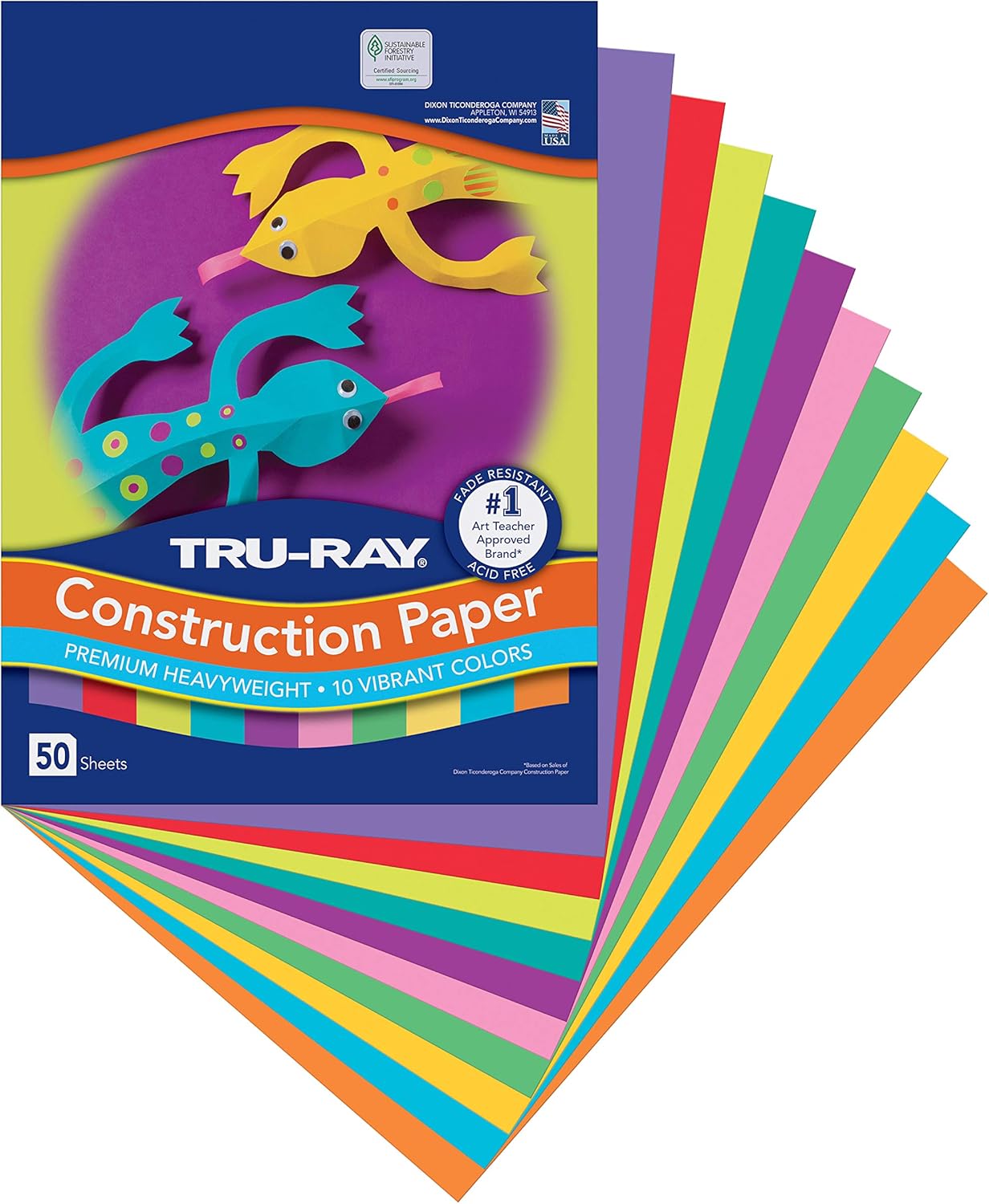 TruRay Heavyweight Construction Paper (PAC102940) Amazon.ca Office