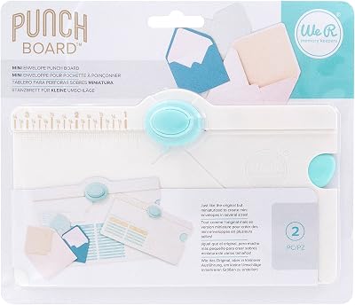 We R Memory Keepers Mini Envelope Punch Board